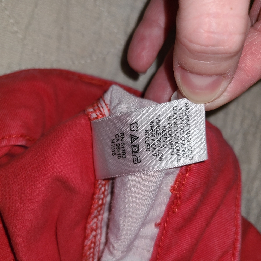 Maurices Red Shorts Sz 5/6 Like New - Picture 6 of 12